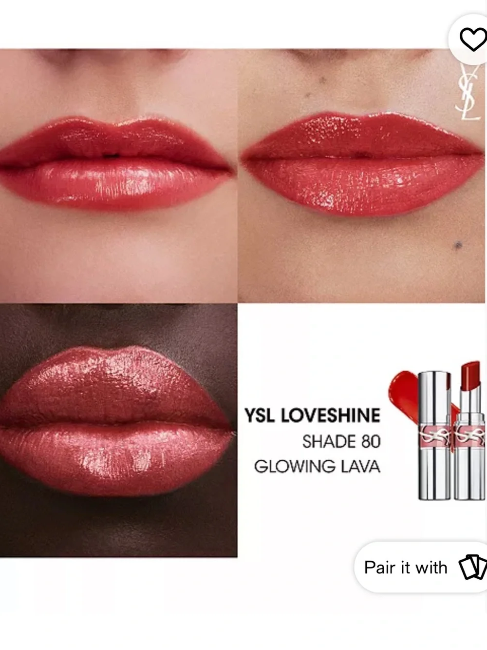 Yves Saint Laurent Loveshine Lip Oil stick